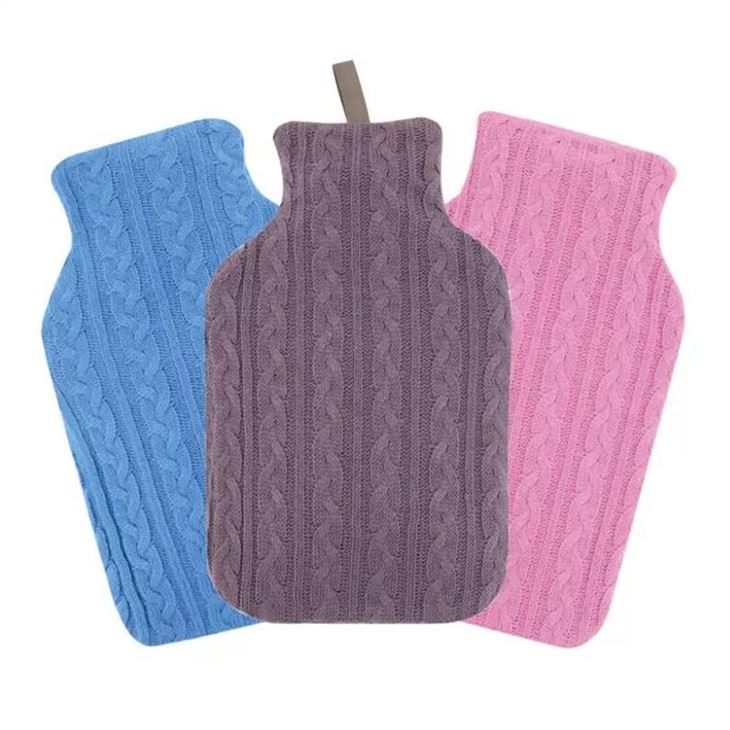 Hot Sale Hot Water Bottle Knitted Cover Holly