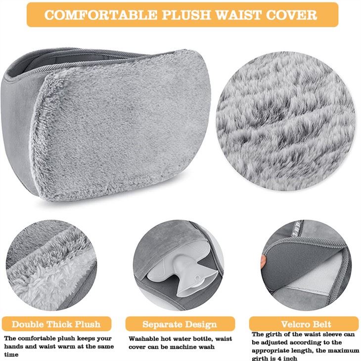 Hot Water Bottle Waist Belt Cover